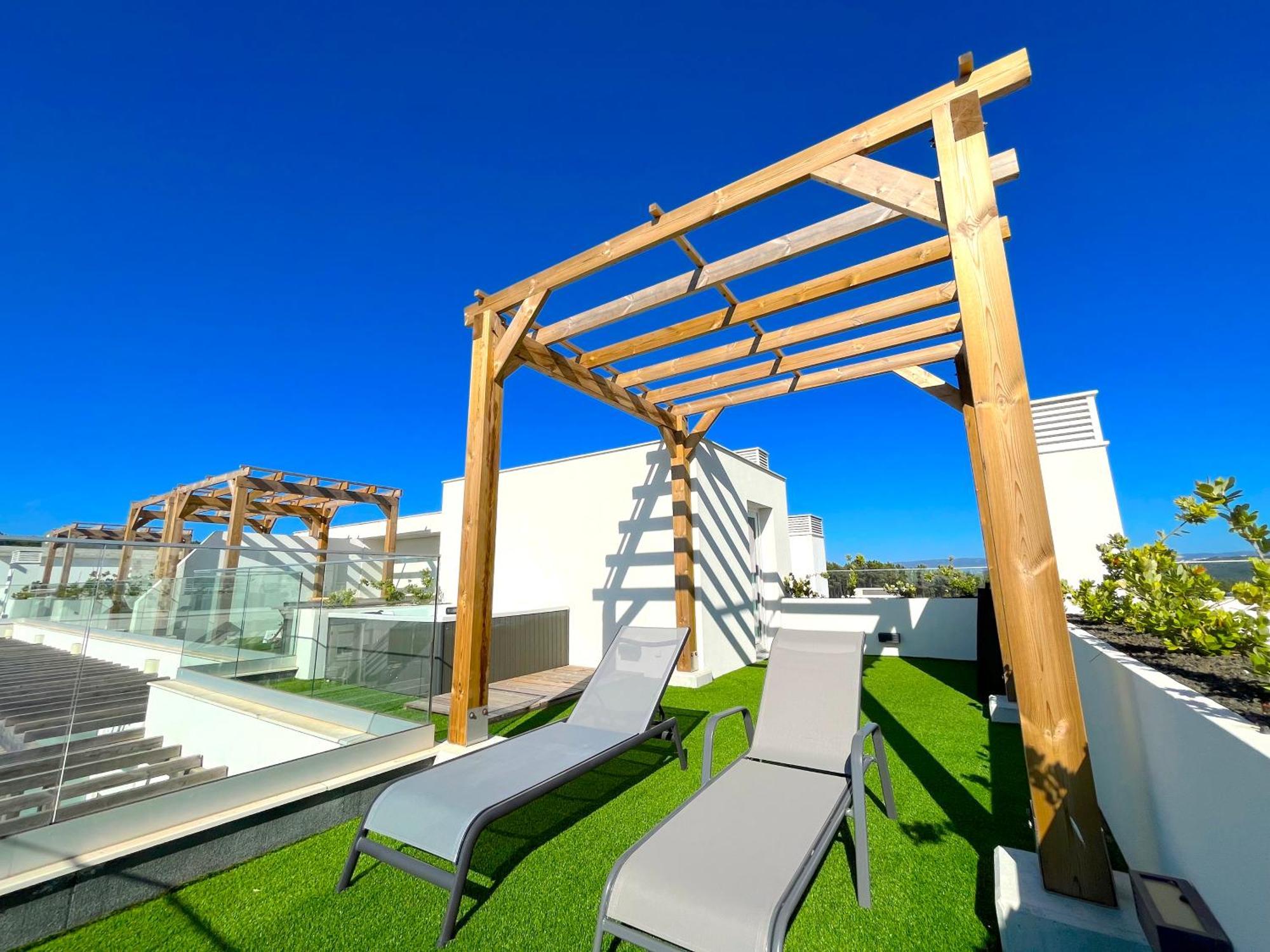 Mar A Vista - Condominium With Pool, Gym And Sea Views Nazare Luaran gambar