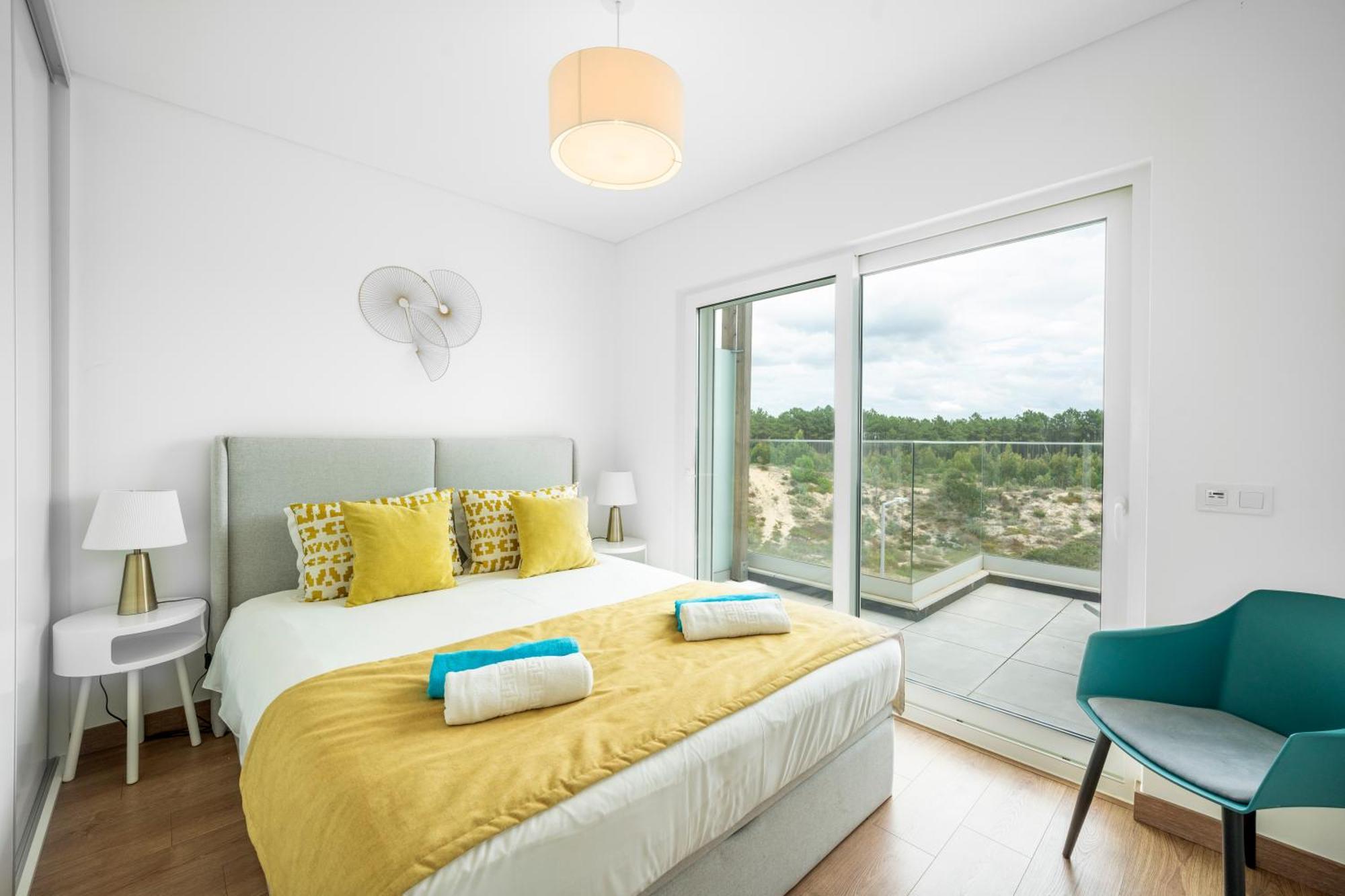 Mar A Vista - Condominium With Pool, Gym And Sea Views Nazare Luaran gambar